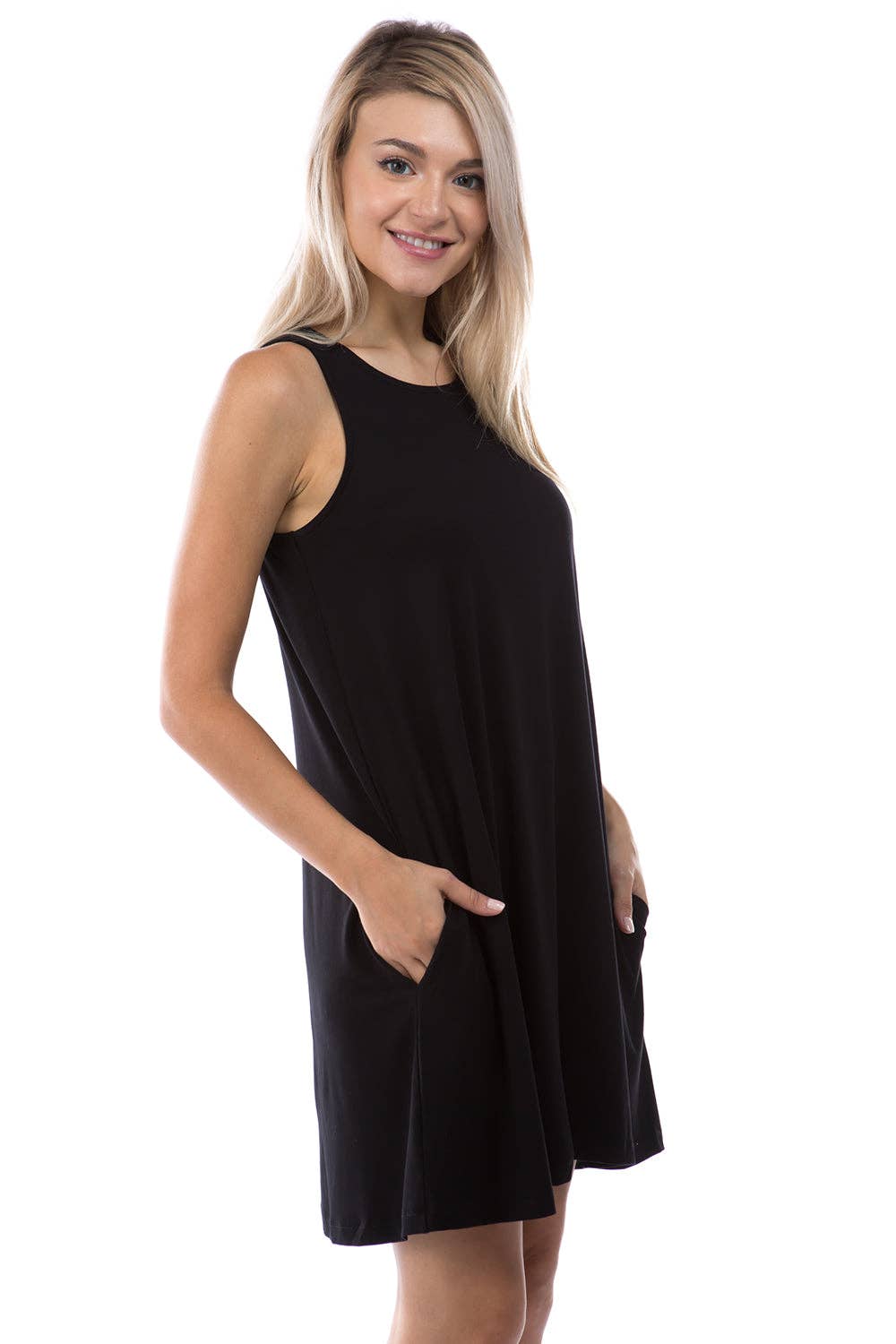 APNY - Wholesale Jurk - Dames - Trapeze-jurk zonder mouwen2