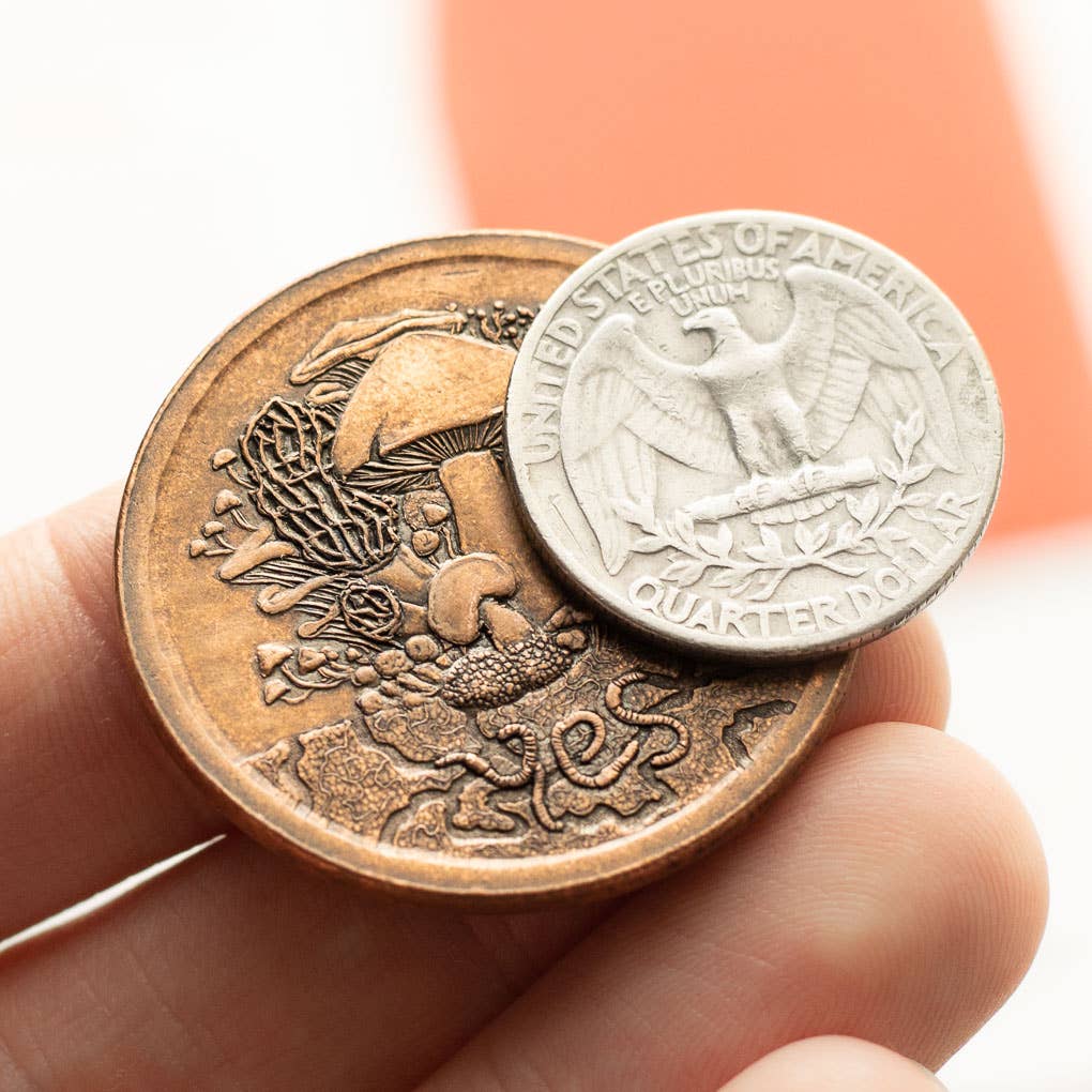 Shire Post Mint - Vente Jeton/pièce de collection - Pièce de monnaie de décideur fongible en cuivre massif4