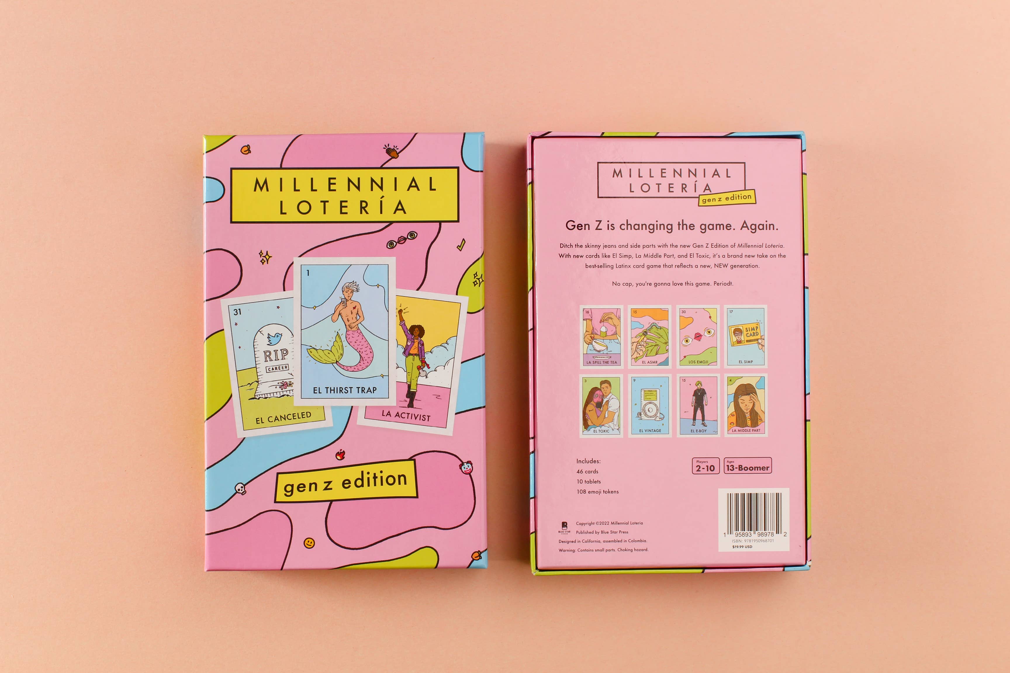 Blue Star Fiesta – Großhandel Kartenspiele – Millennial Loteria: Ausgabe der Generation Z1