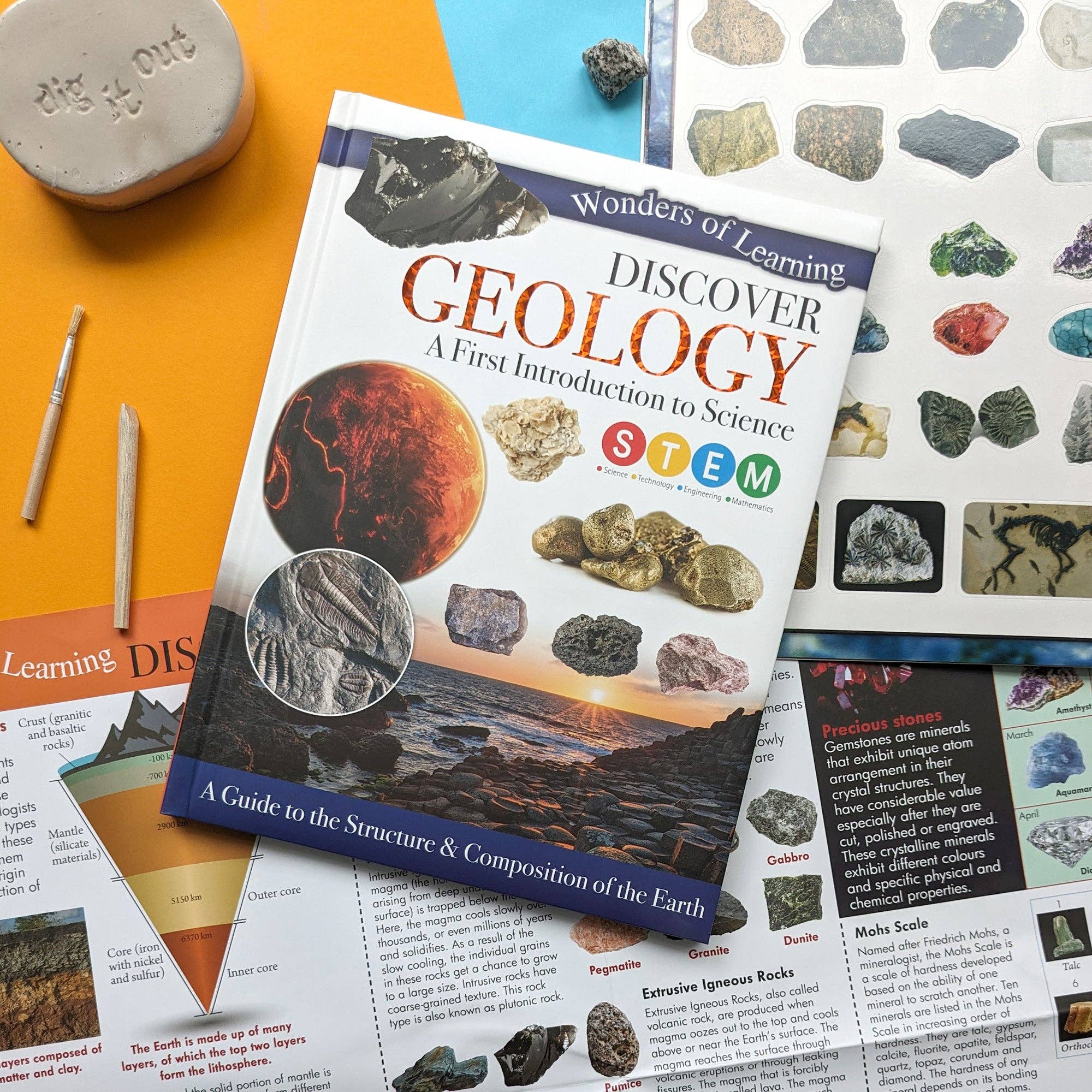 Robert Frederick Ltd - Wholesale Toy Set - Kids - Discover Geology Educational Box Set - Children's STEM Learning2