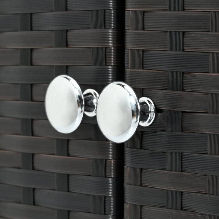 39F Inc. - Vente Outil de gril pour l'extérieur - Chariot de service extérieur avec plateau pliable, armoire de rangement21