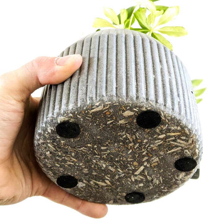 Eché pots - Wholesale Plant pot - Hemp & Coconut fibre Rib Pot - Handcrafted in Australia15
