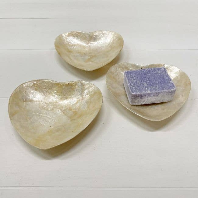 ByBazz – wholesale Decorative plate/dish/bowl – Schaaltje Schelp Capiz XS Goud13