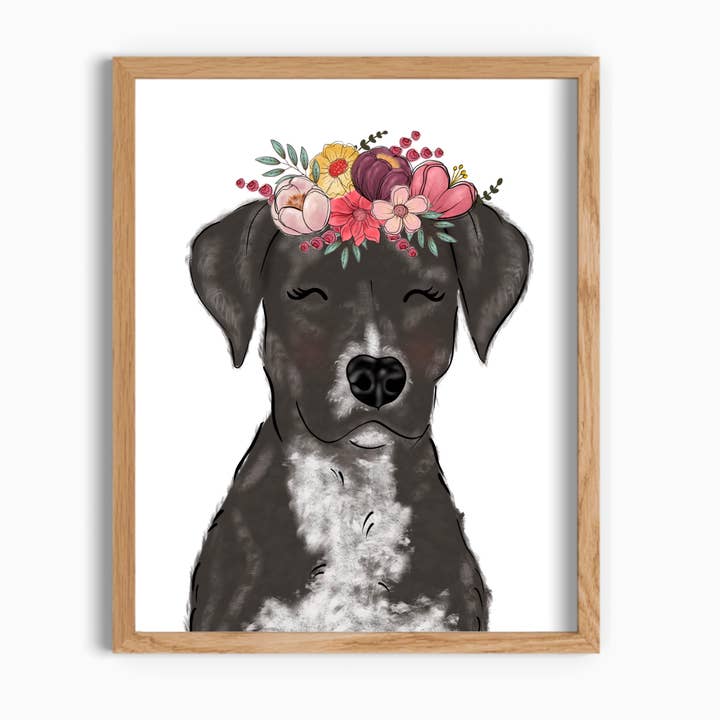 Dog Art Print - Wall Art Decor Print (7) for wholesale by GatikaChicShop
