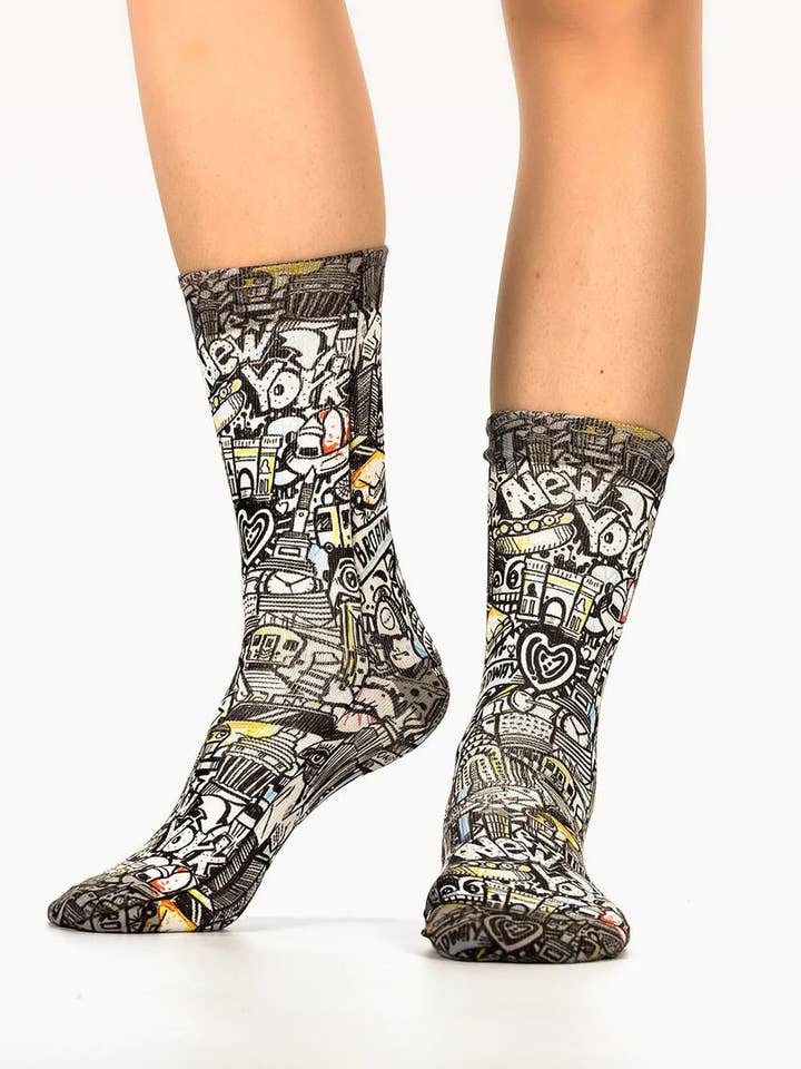 New York Dream Socks for wholesale by Urbiana