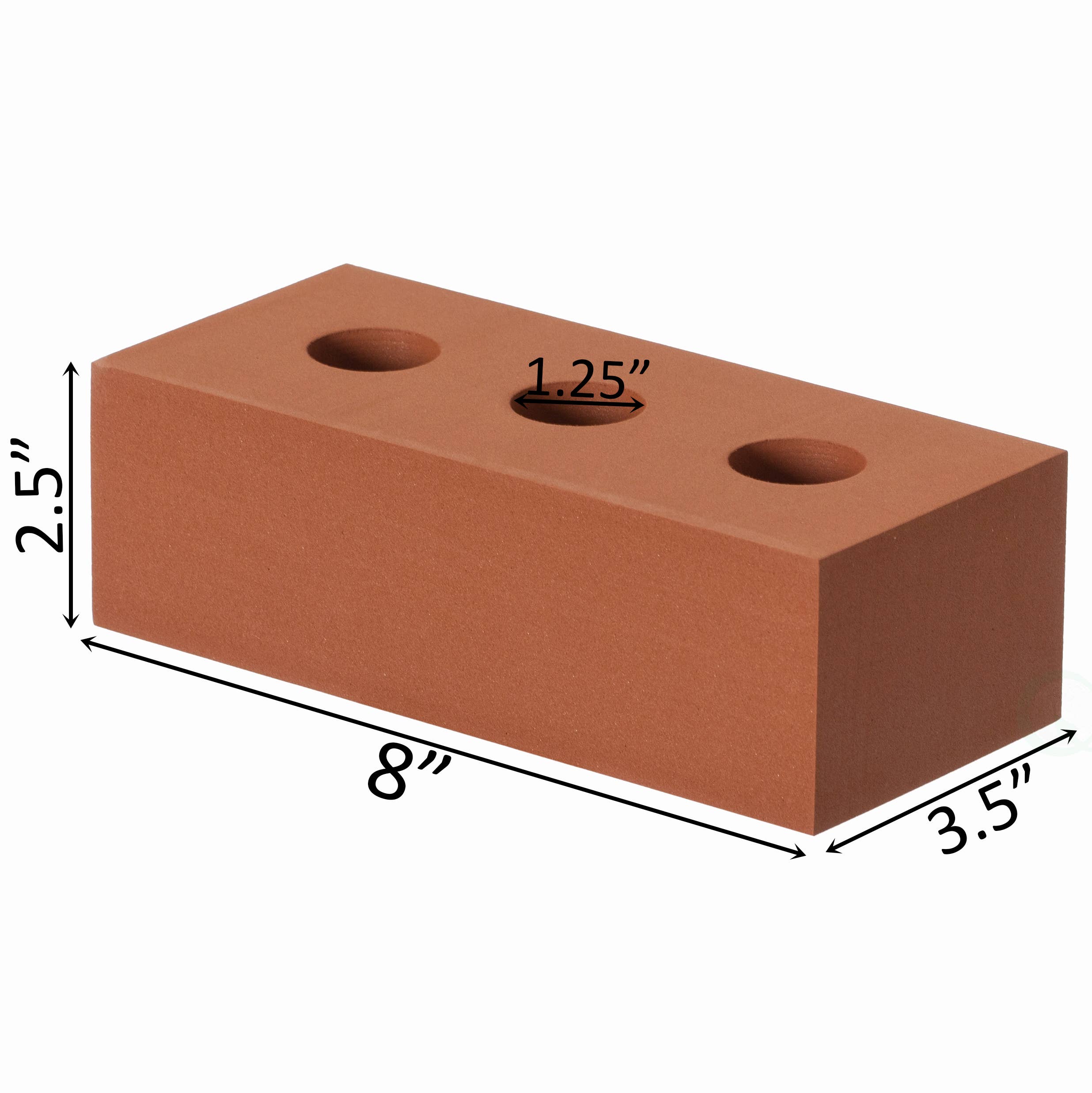 Quickway Imports - Wholesale Building Set - Kids - Stacking Building Red Brick Block, Rectangle Foam, 25 Pieces5