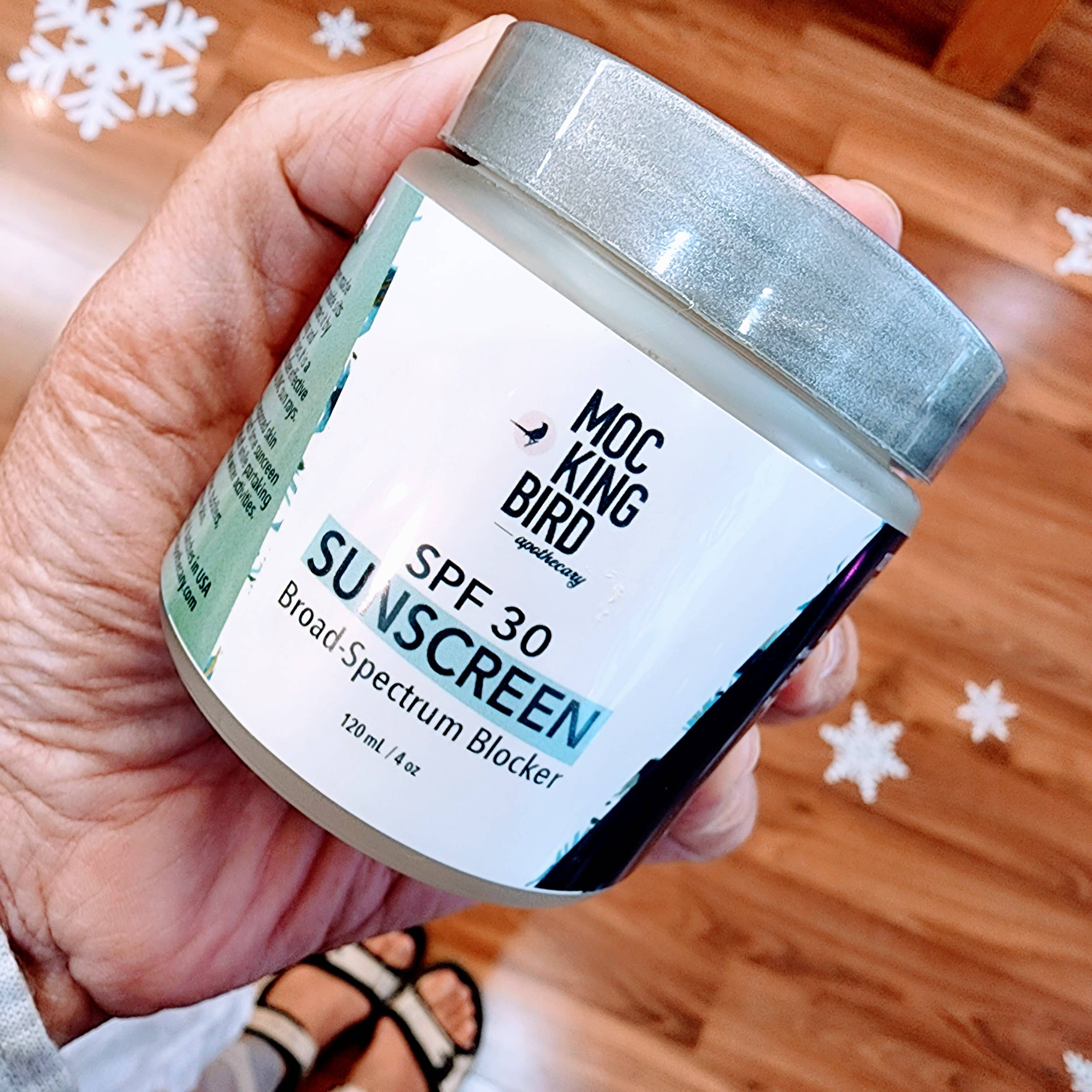 Mockingbird Apothecary – Großhandel Sonnencremes – Sonnenschutzmittel ohne Nano-Zinkoxid SPF 301