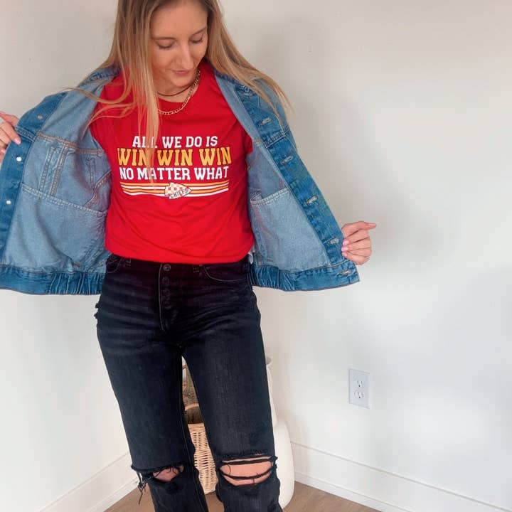 Kansas City All We Do Is Win | Tee or Sweatshirt for wholesale by Emby Goods