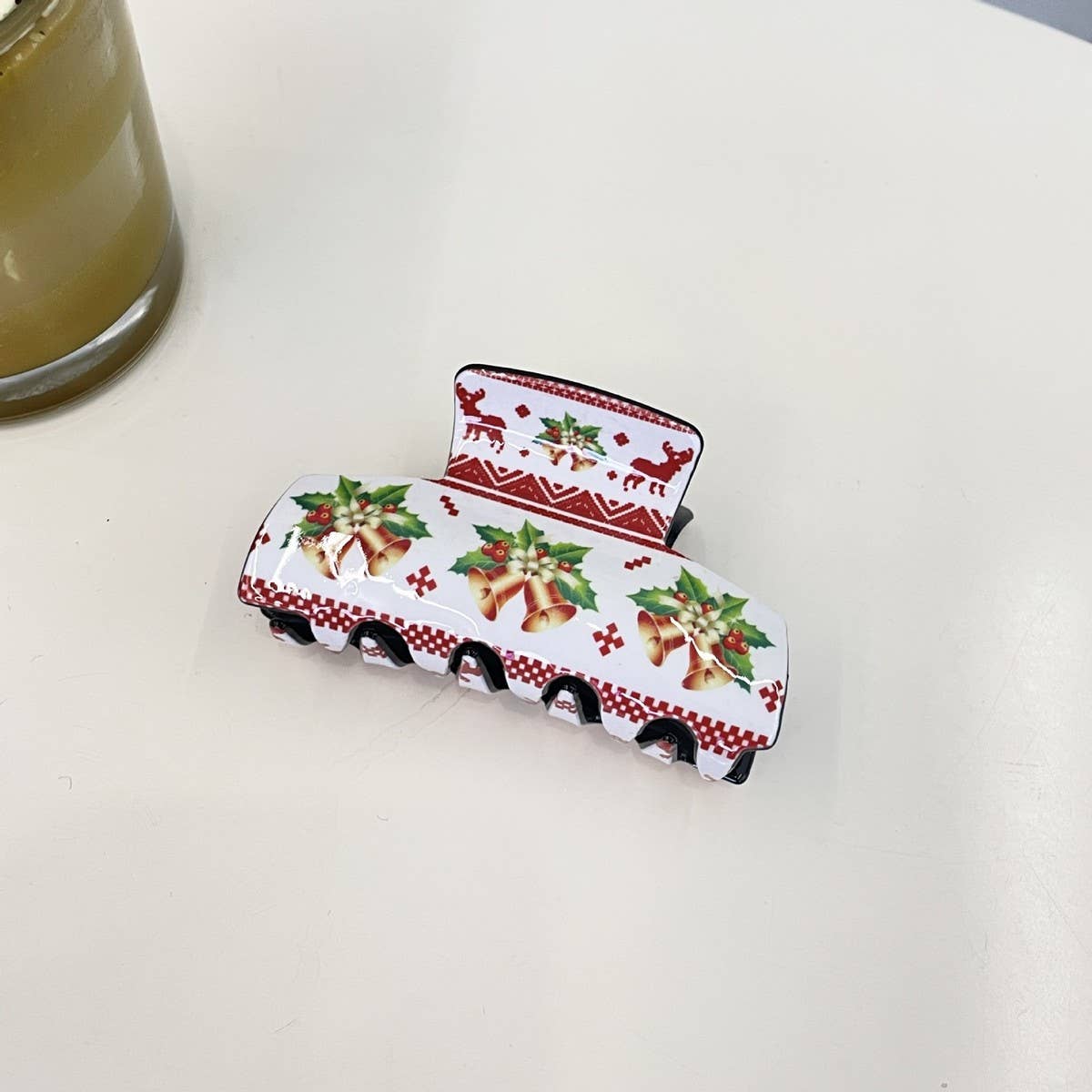 ACCITY - Wholesale Hair Clip - Women's - Christmas Reindeer Snowflake Hair Clip Shark Clip_CWAHA21533