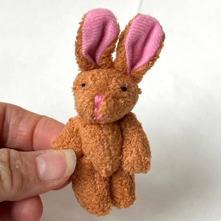 The Gifted Rat - Wholesale Stuffed/Plush Toy - Kids & Baby - Mini Brown Soft Plush Bunny4
