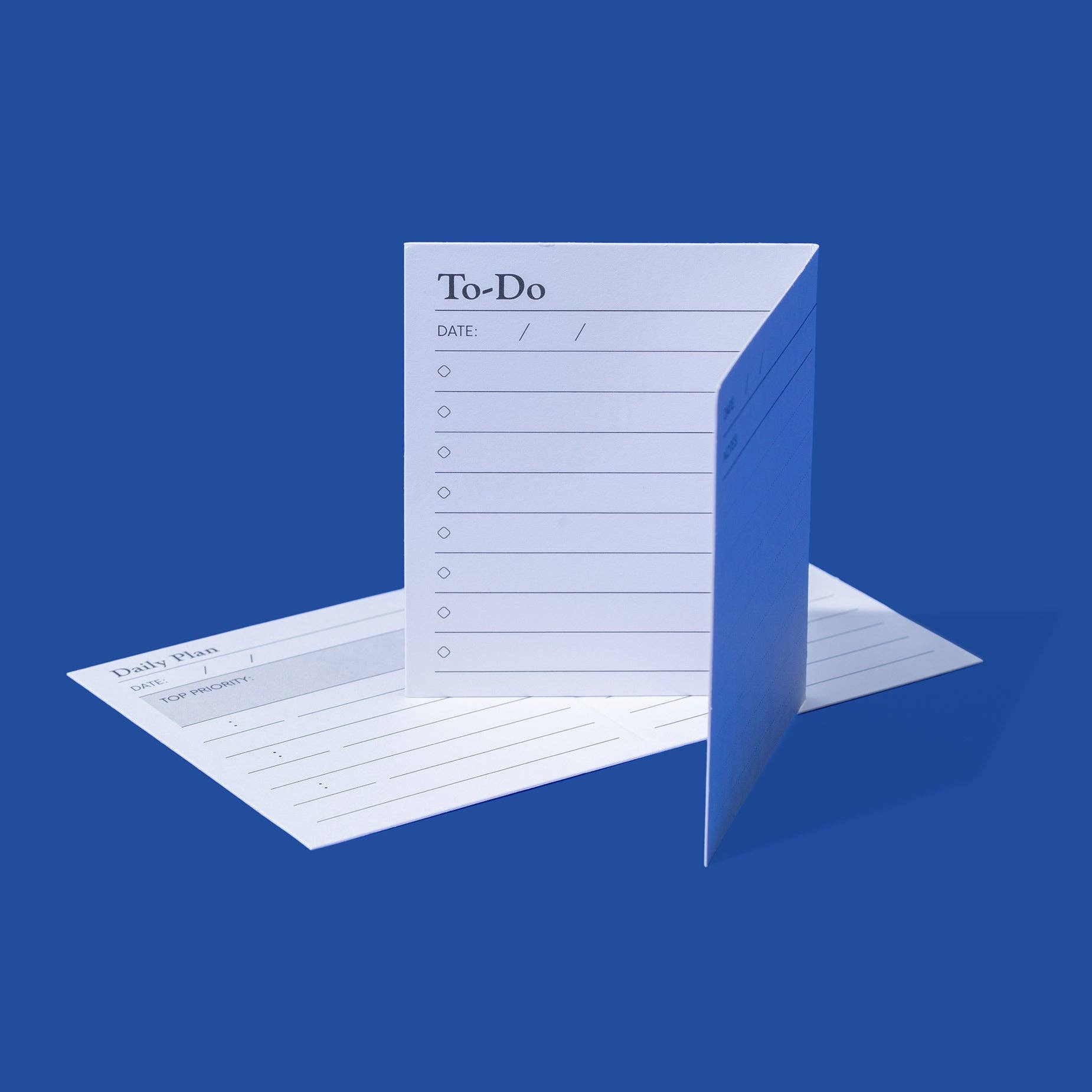 Notsu - Wholesale Stationery/Notecard Set - To Do List Scored Index Card Case | Dividers and Stand 3x55