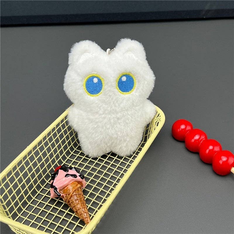 FurDecoration – wholesale Keychain – Women's – Cute Meowing Cat Keychain1