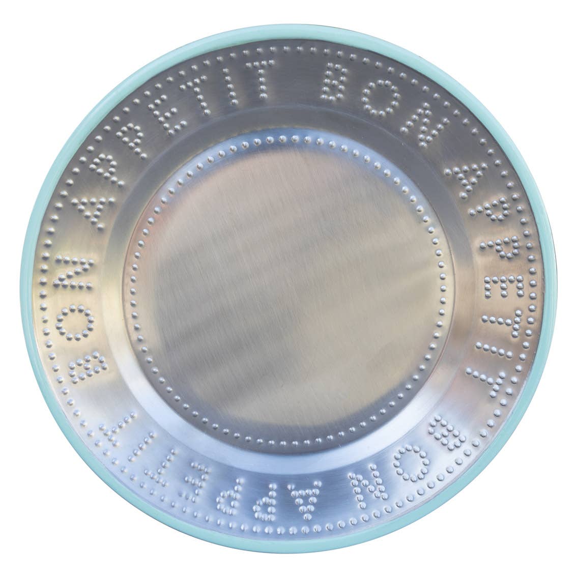 Talking Tables EU – Großhandel Essteller – Set aus 12 wiederverwendbaren Edelstahltellern | 25 cm | Picknick und Sommer3