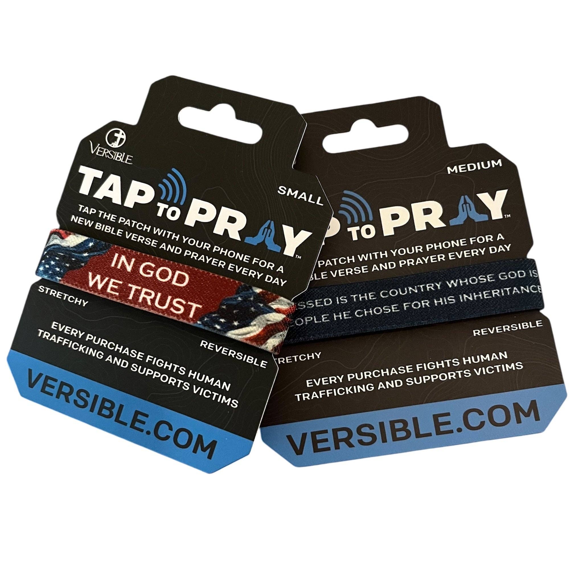 Versible - Wholesale Wristband - Tap To Pray® Wristband – Patriot7