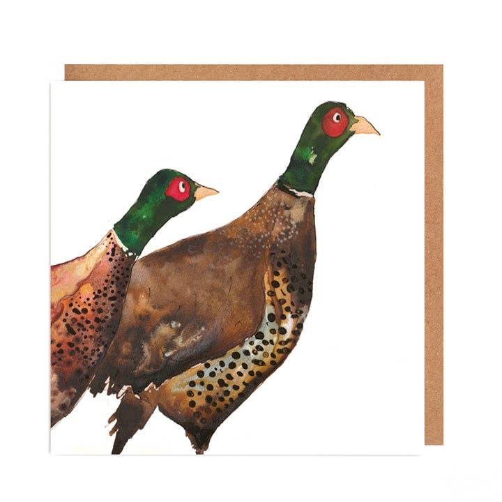 Pheasant friends - Miles & Giles - Card for all occasions for wholesale by Catherine Rayner Trading Ltd