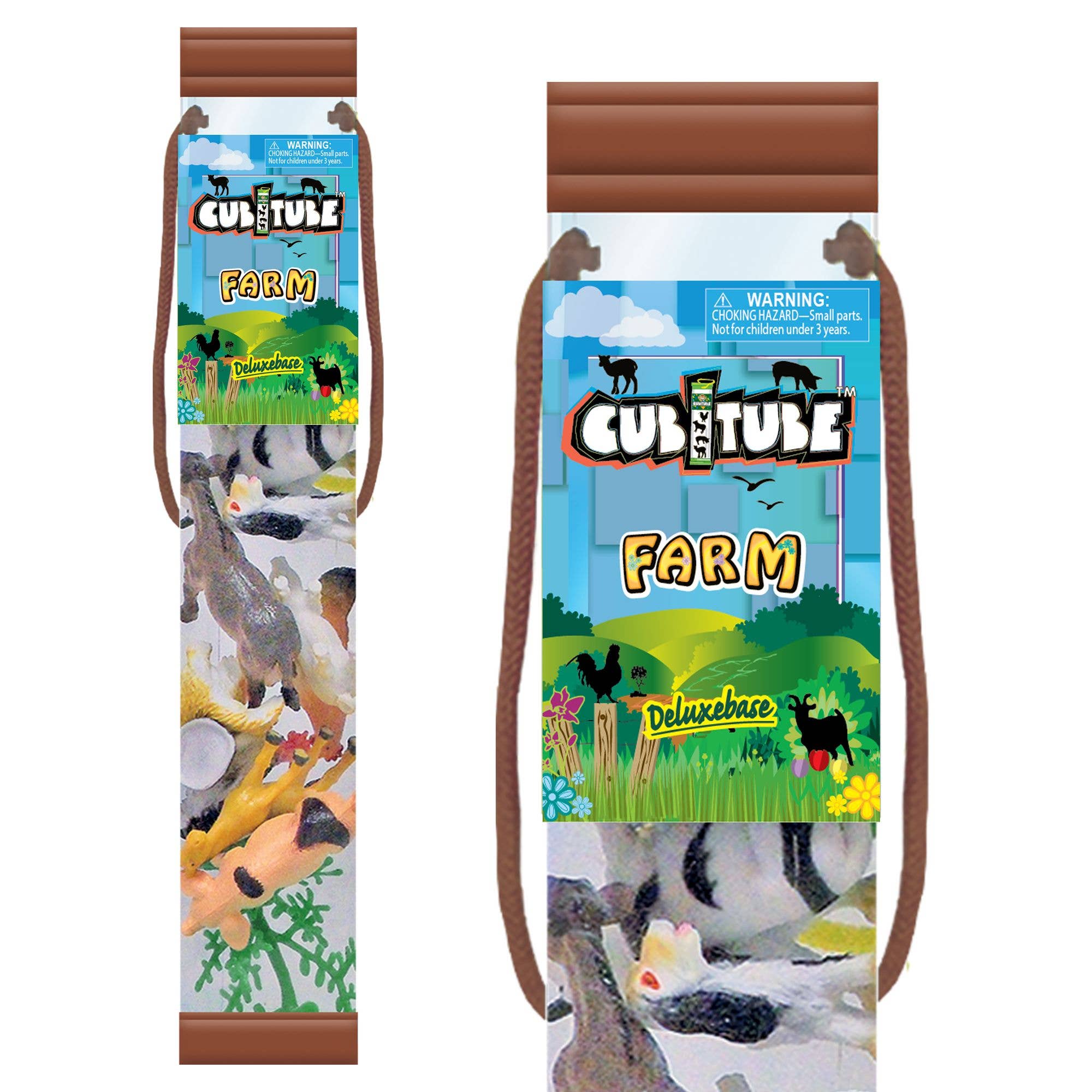 Deluxebase - Wholesale Toy Set - Kids - Cubitubes Animal Replicas - Farm0