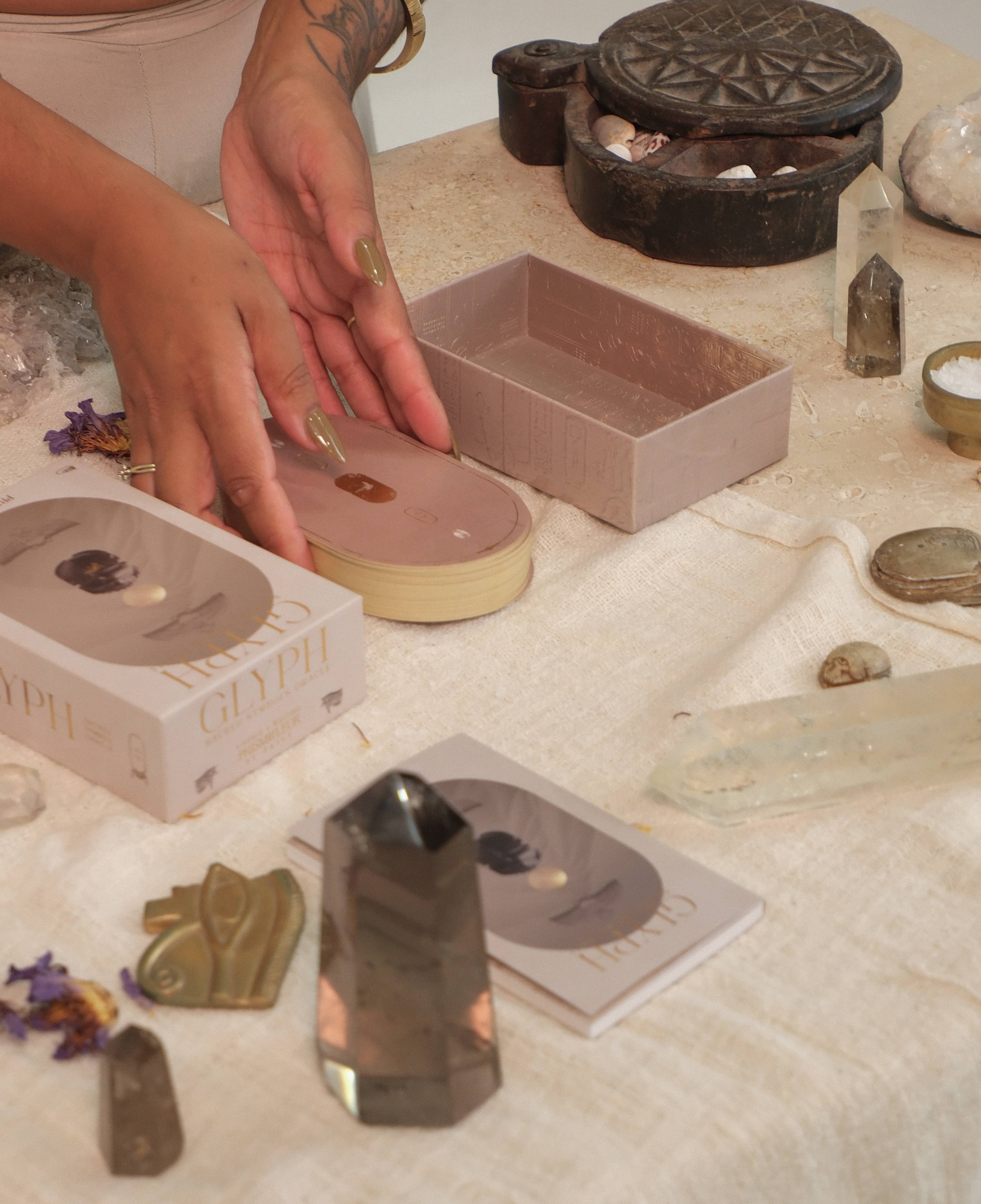 Prism + Fleur - Wholesale Tarot Cards - Glyph Sacred Symbols Oracle Cards 40 units 40% off6