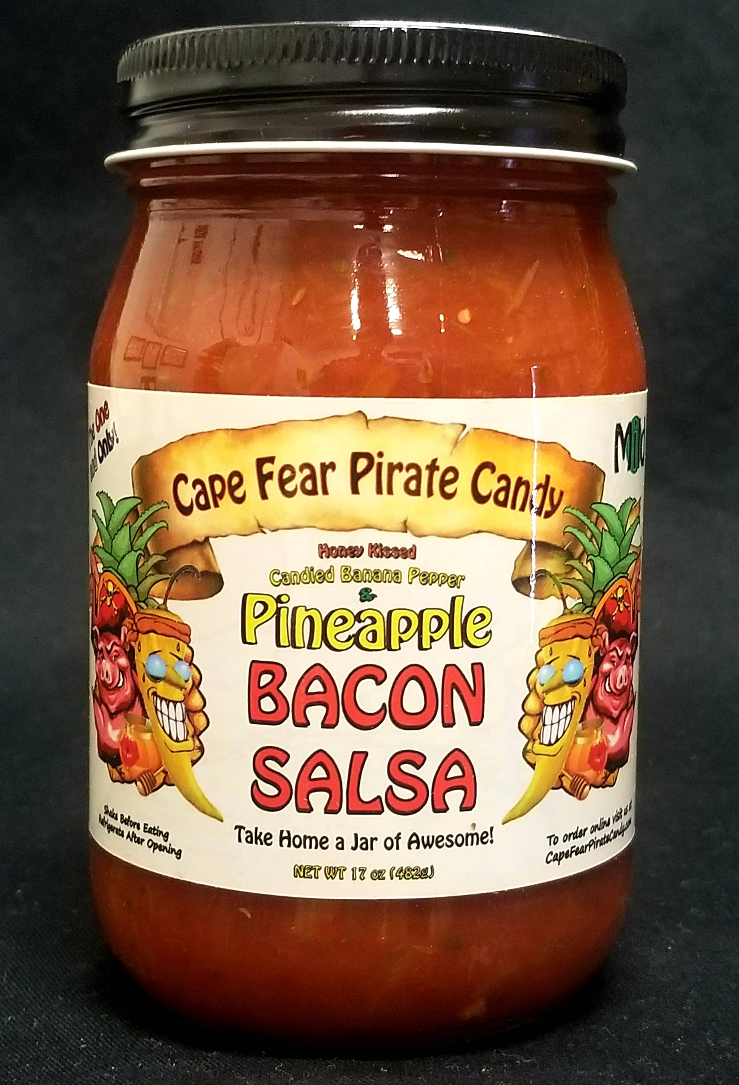 Cape Fear Pirate Candy, LLC - Wholesale Salsa - Pineapple Bacon Salsa