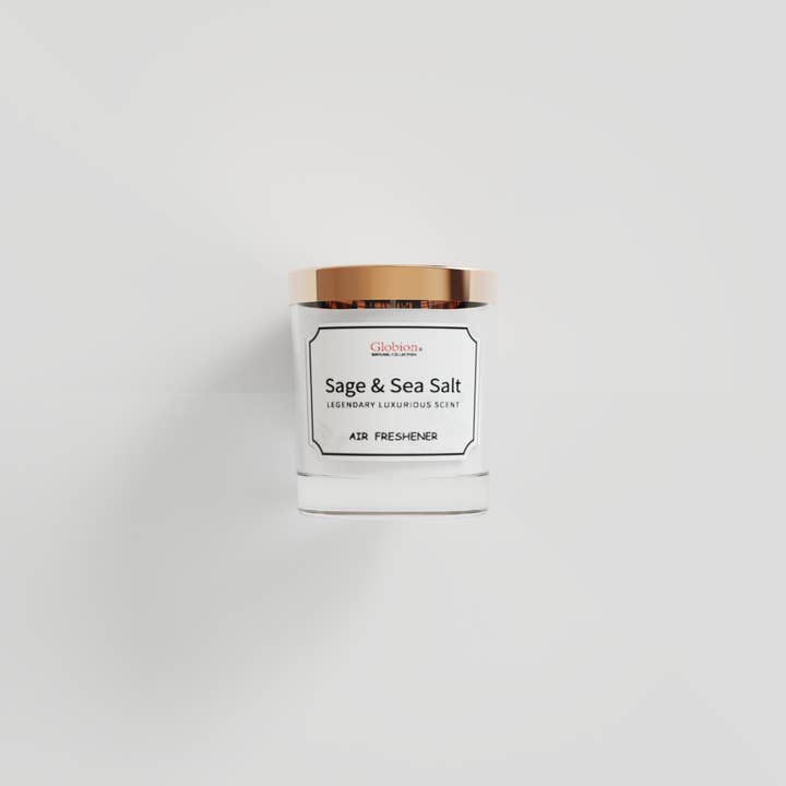 Globion - Wholesale Travel Candles - Globion natural scented candle - Sage & Sea salt11