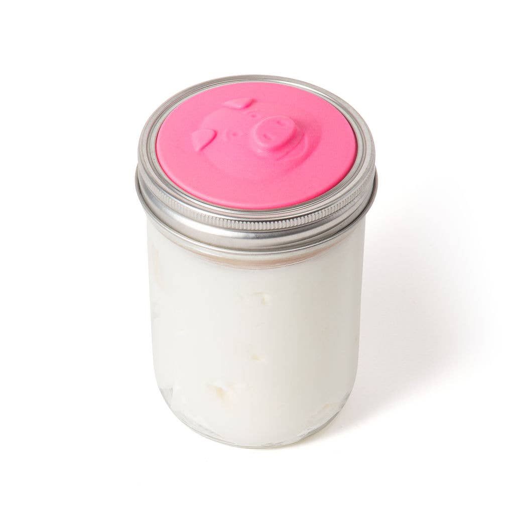 Fox Run Brands - Wholesale Jar - Jarware Silicone Grease Saver Lid, Wide Mouth Mason Jar4