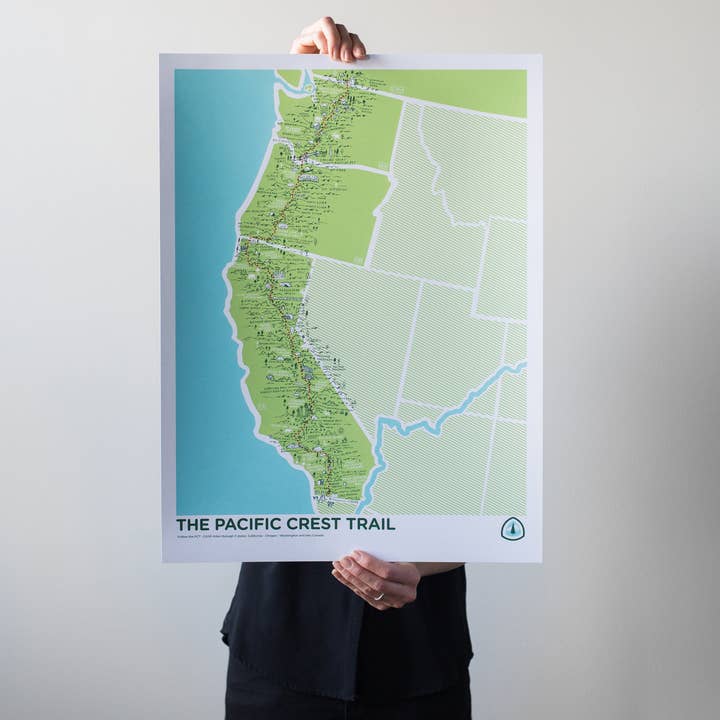 Brainstorm - Wholesale Art Print - The Pacific Crest Trail Print0
