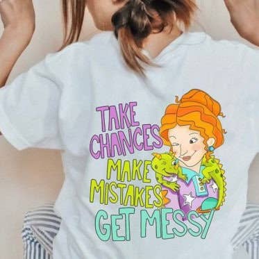 "Take Chances Make Mistakes" Back 2 School DTF Transfer for wholesale by iHeartCustoms