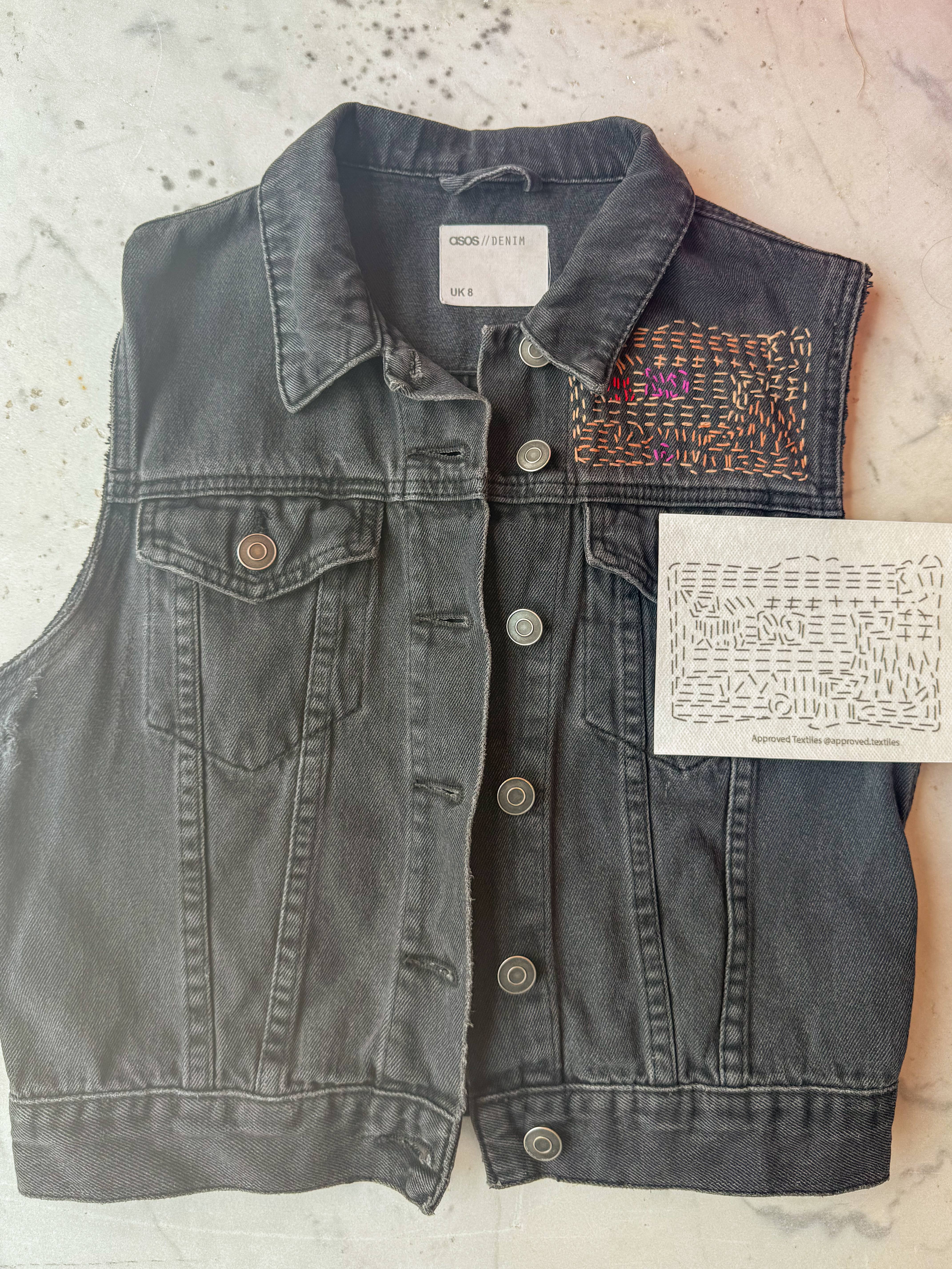 Approved Textiles - Vente Kits de couture - Shelia Hicks Réparation + Transfert d'embellissement5