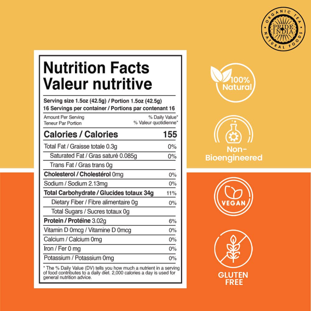 PRIDE INDIA BRANDS - Wholesale Rice - Extra Long Basmati Rice with Minced Turmeric 24 oz1