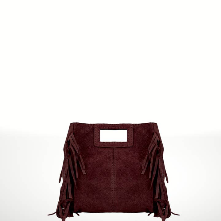 ITALIAN'S LEATHER - Wholesale Shoulder Bag - Women's - Suede Leather Handbag Venas 24371013