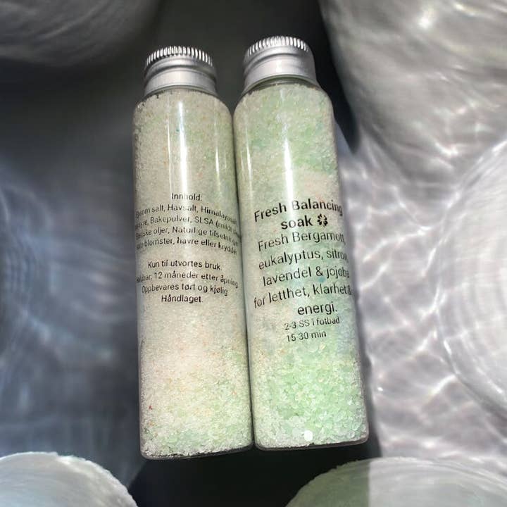 Färskt balanserande fotbad - Citrus & Eukalyptus - (50g) för wholesale av Lalandiashop