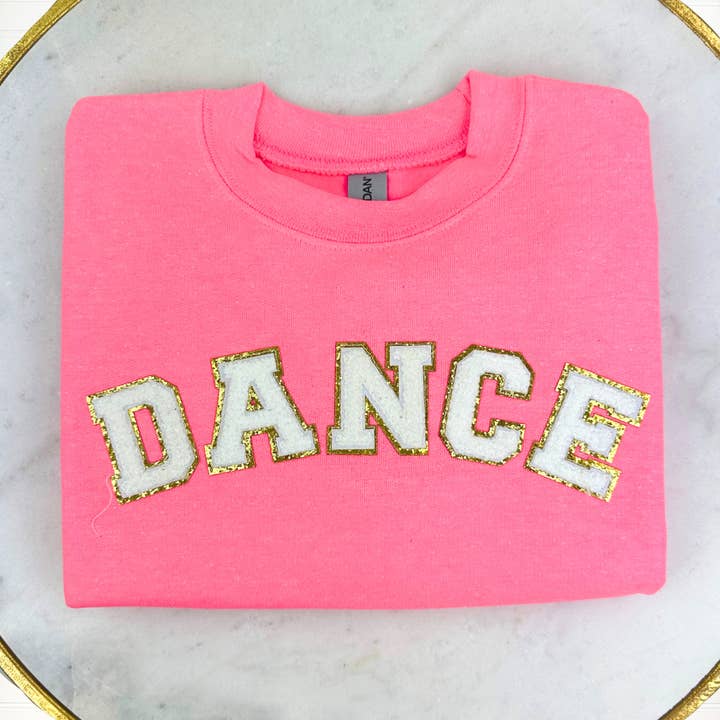 Youth Dance Patch Sweatshirt for engroshandel hos Nikkilynn Wholesale