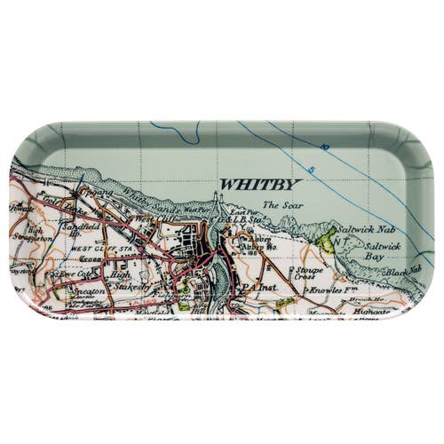 Whitby map tray for wholesale by MAPWORKS - Jane Revitt