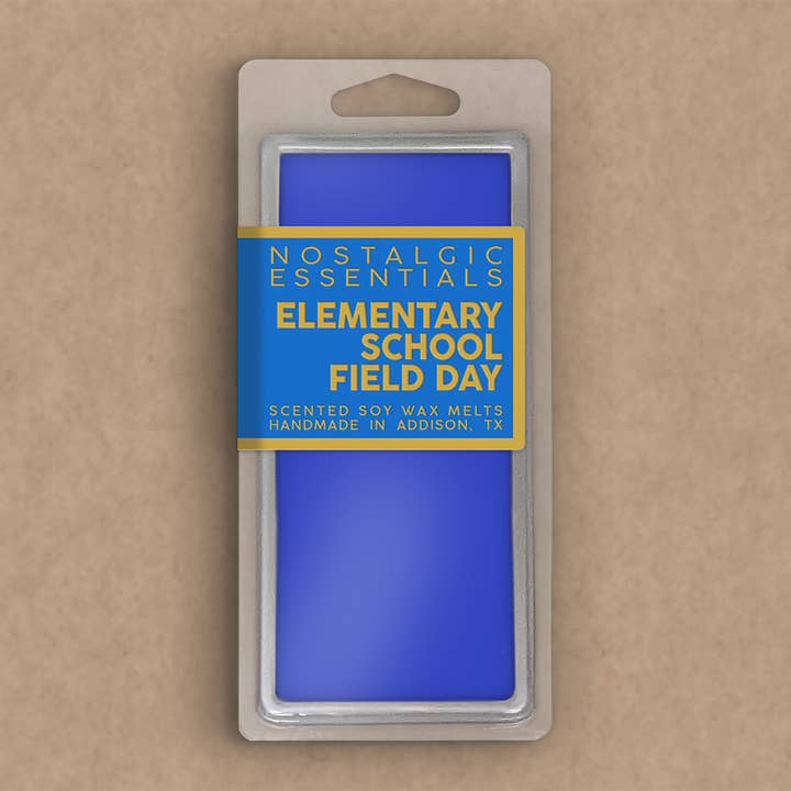 Elementary School Field Day Scented Soy Wax Melt Snap Bars for wholesale by Nostalgic Essentials