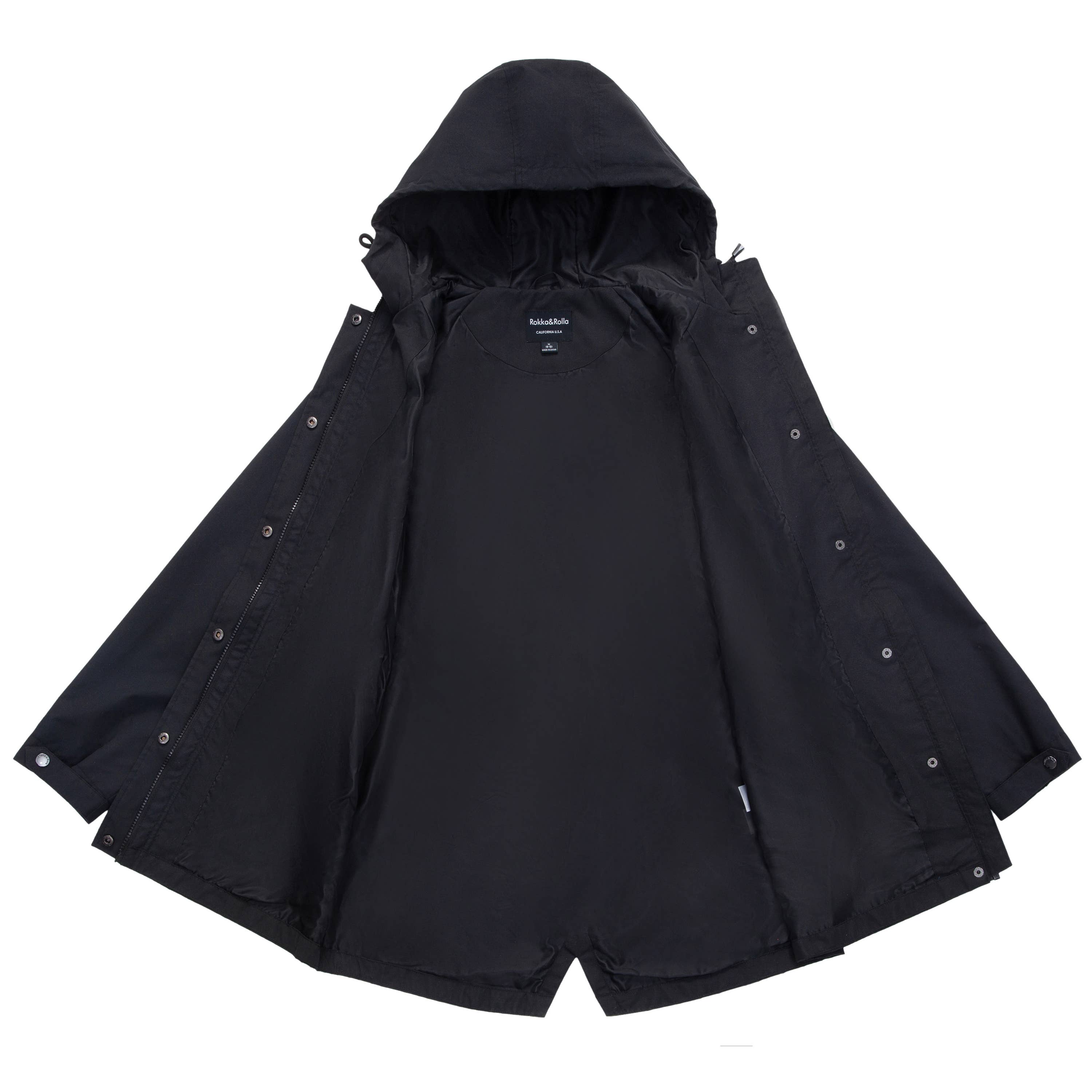 Rokka & Rolla - Wholesale Windbreaker - Women's - Women's Trench Coat Windbreaker Jacket19