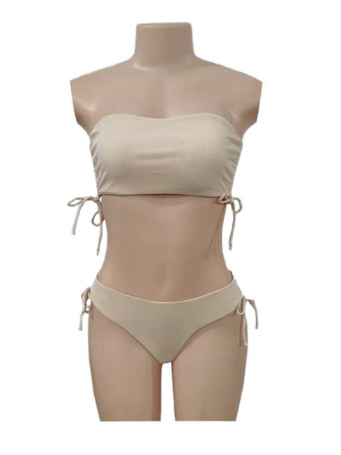 HIDDENBRAND - Wholesale Two Piece Swimsuit - Women's - Split Bandeau Bikini Sexy Swimsuit Multicolor Swimwear22