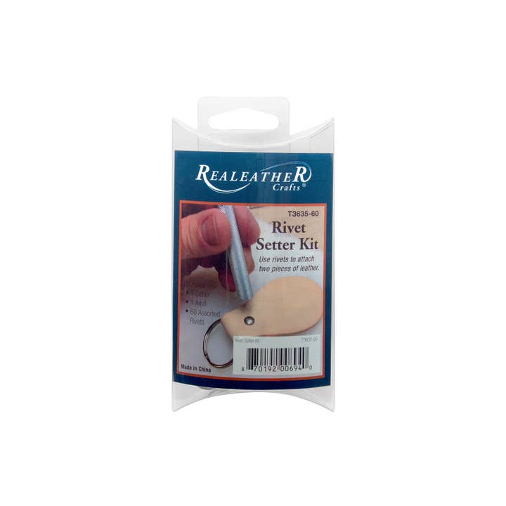 Realeather - Wholesale Craft Tool - Rivets & Setter Kit