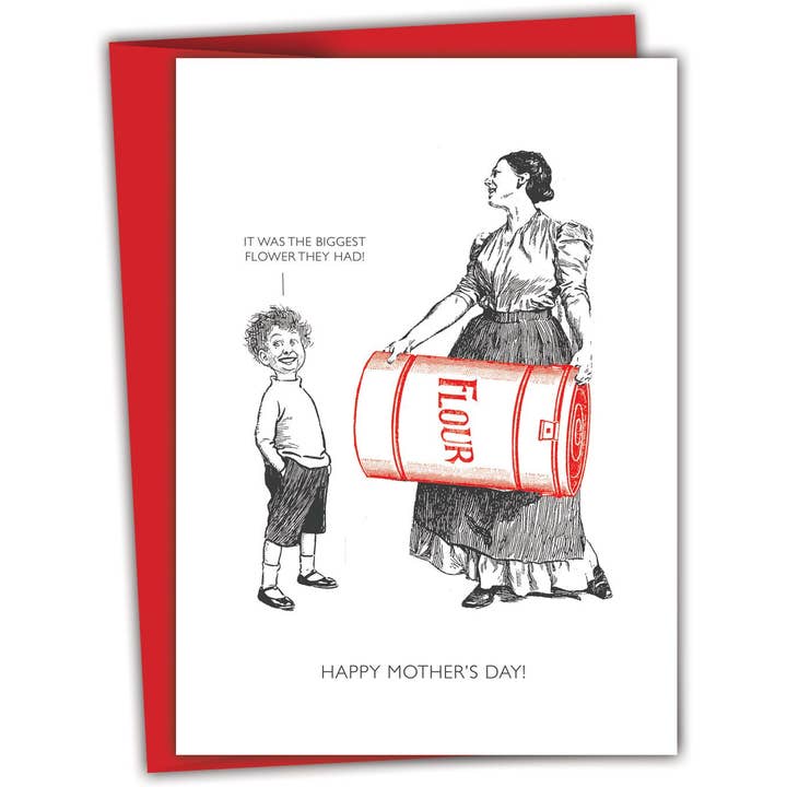 biggest flower they had for wholesale by Black and White and Red All Over