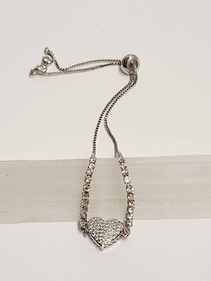 The Heart Wants a Cz Bracelet for wholesale by ilaments