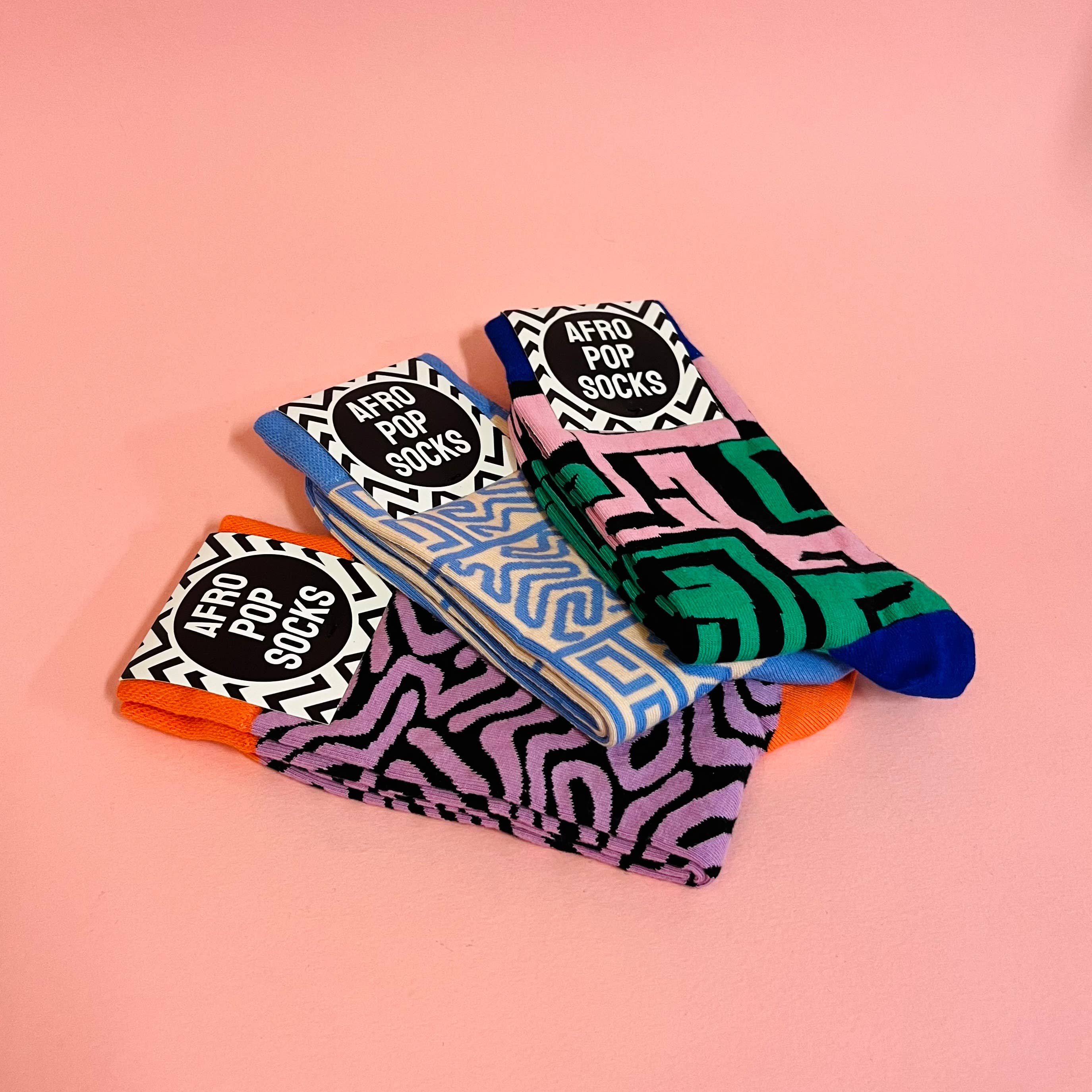 Bookishly (US Duties Paid) - Wholesale Socks - Unisex - Afropop Socks - Roots1