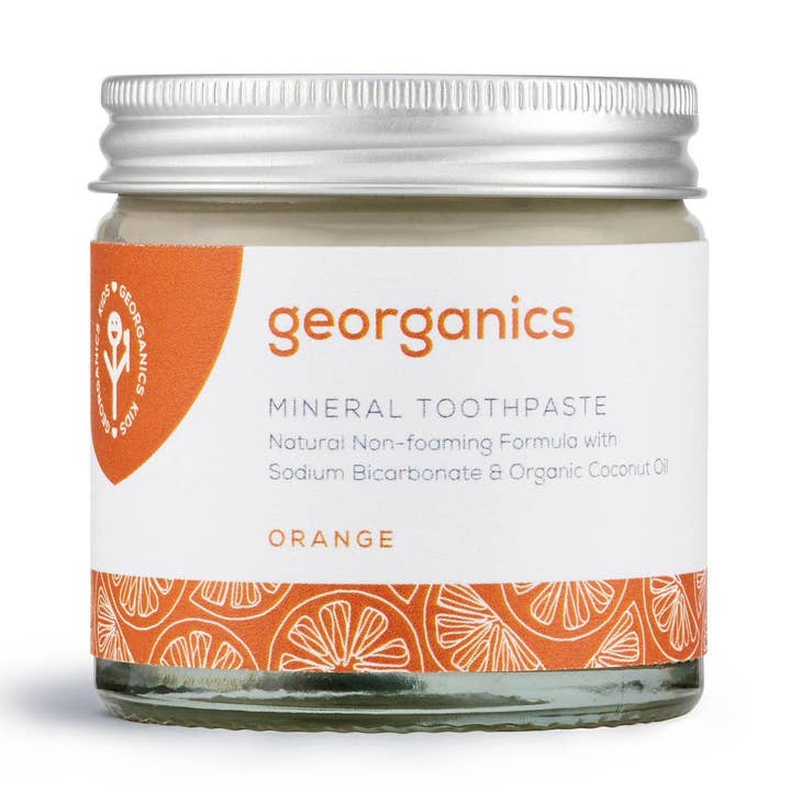 Mineral Toothpaste - Orange for wholesale by Georganics