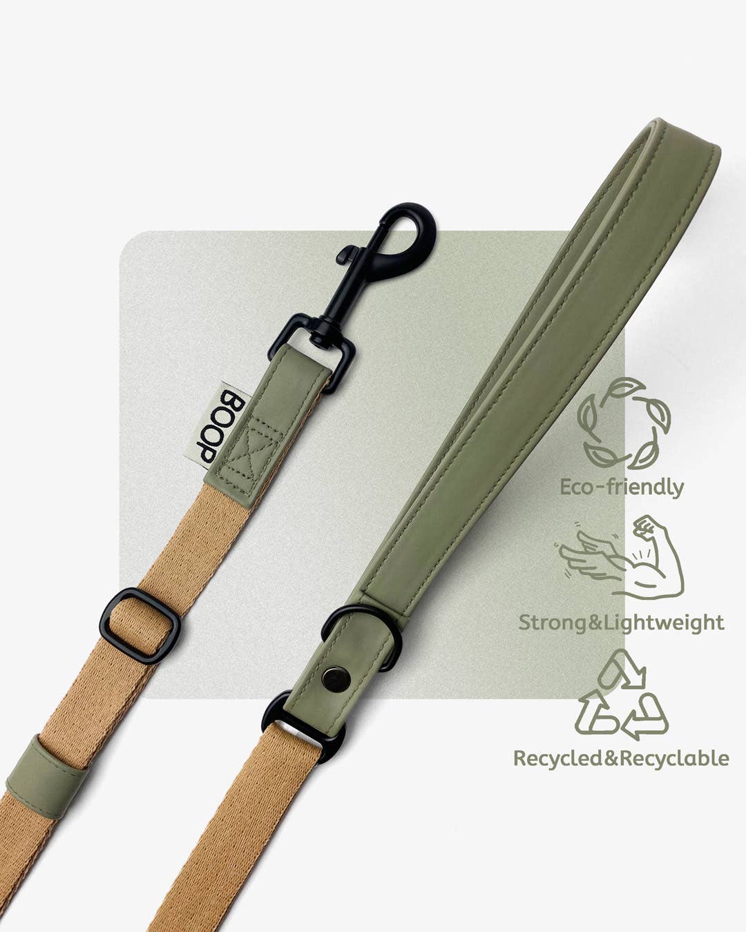 PET GREENS - Wholesale Pet Leash - Dog - Eco-friendly silicone retractable dog leash3