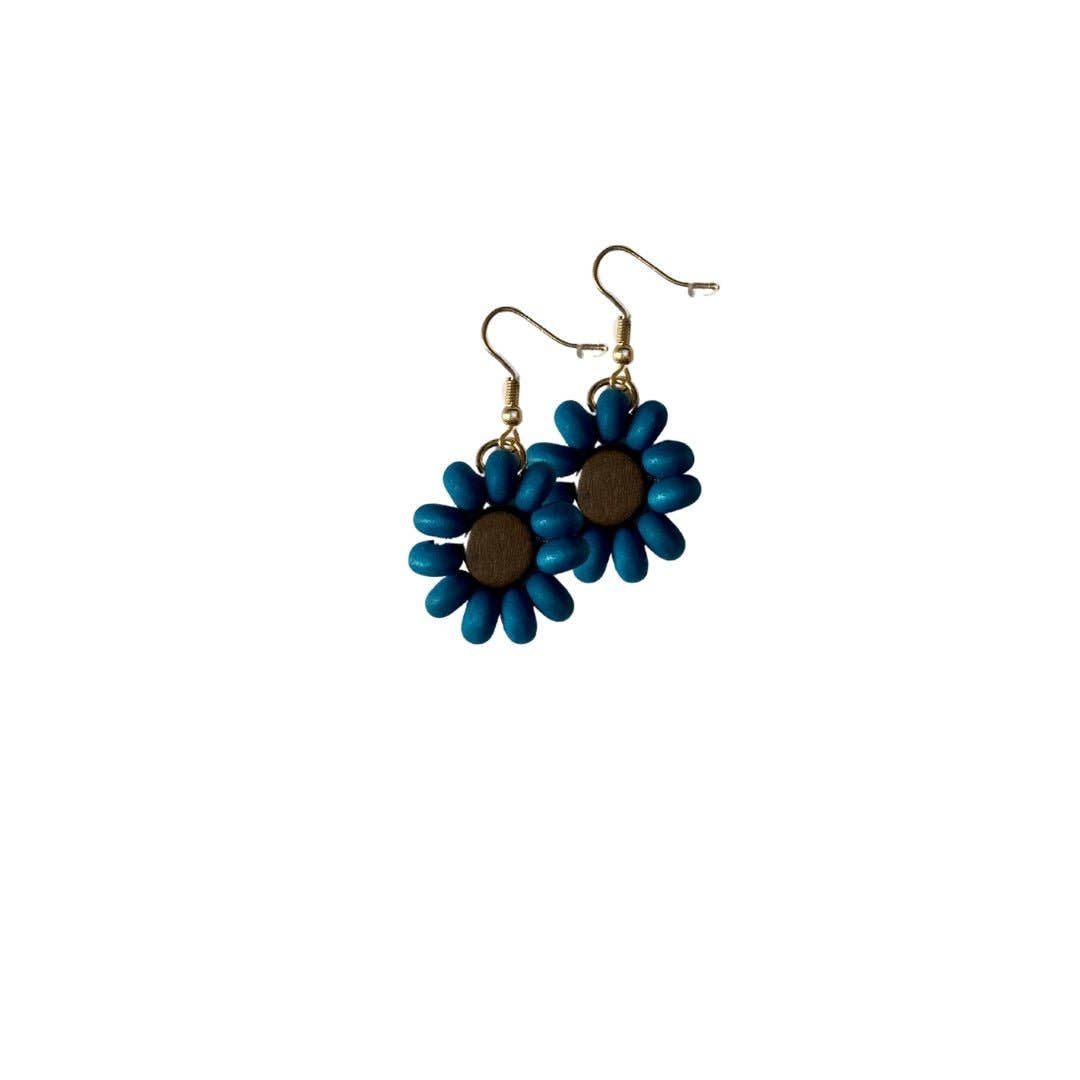 Bijondo - Wholesale Dangle Earrings - Blume Wooden Earrings1