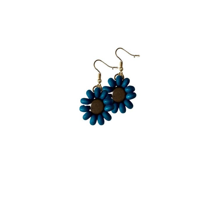 Bijondo - Wholesale Dangle Earrings - Blume Wooden Earrings1