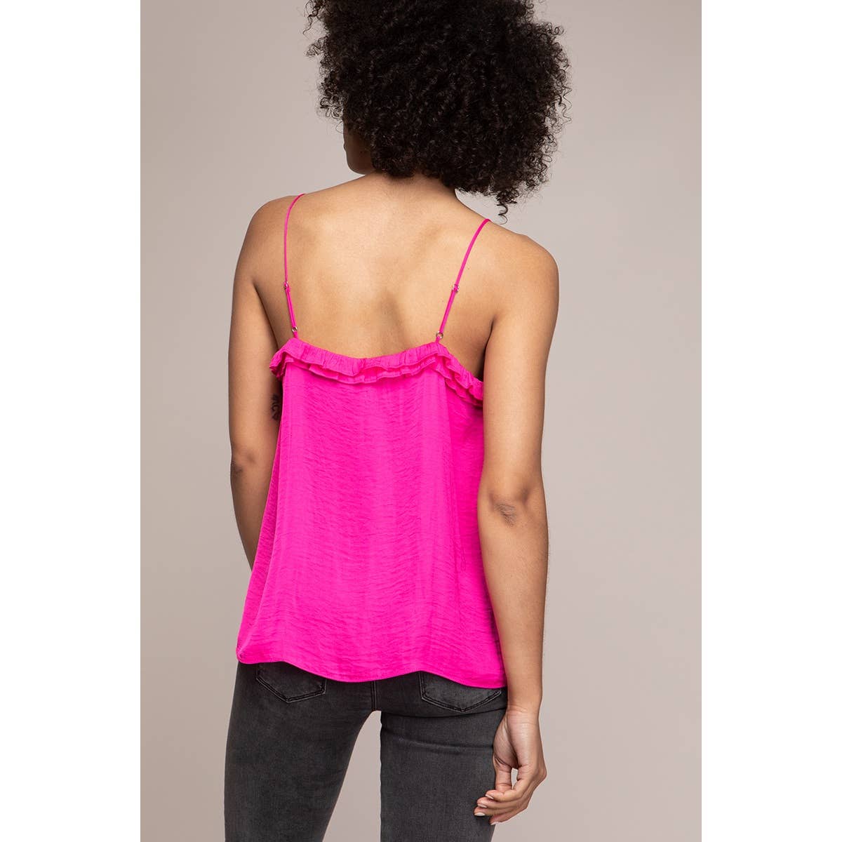 Naked Zebra Rack - Wholesale Tank Top - Women's - Back Tassel Spaghetti Strap Cami10