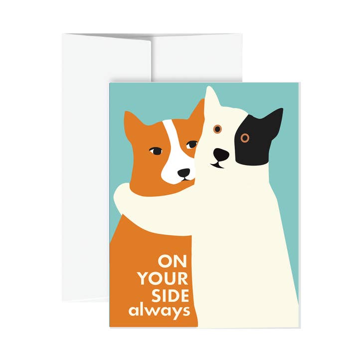 Greeting Card - Your Side for wholesale by All Very Goods