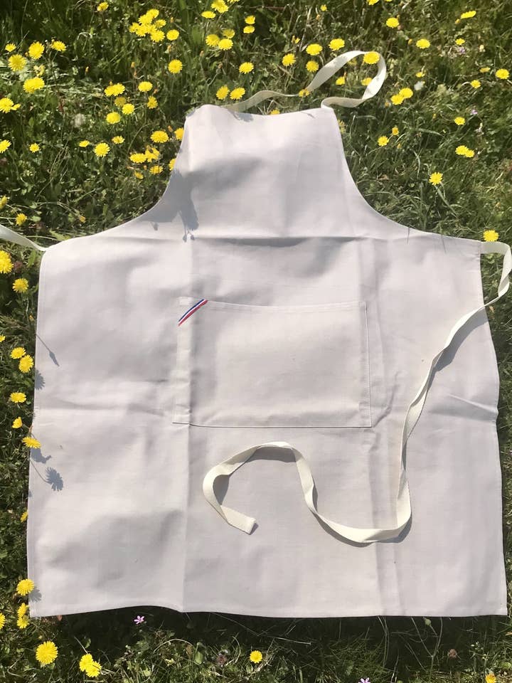 Delantal de cocina profesional, 100% algodón para venta al por mayor de Dresseur de tables