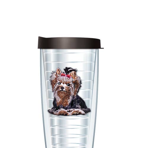 Yorkie Patch Tumbler for wholesale by FREEHEART