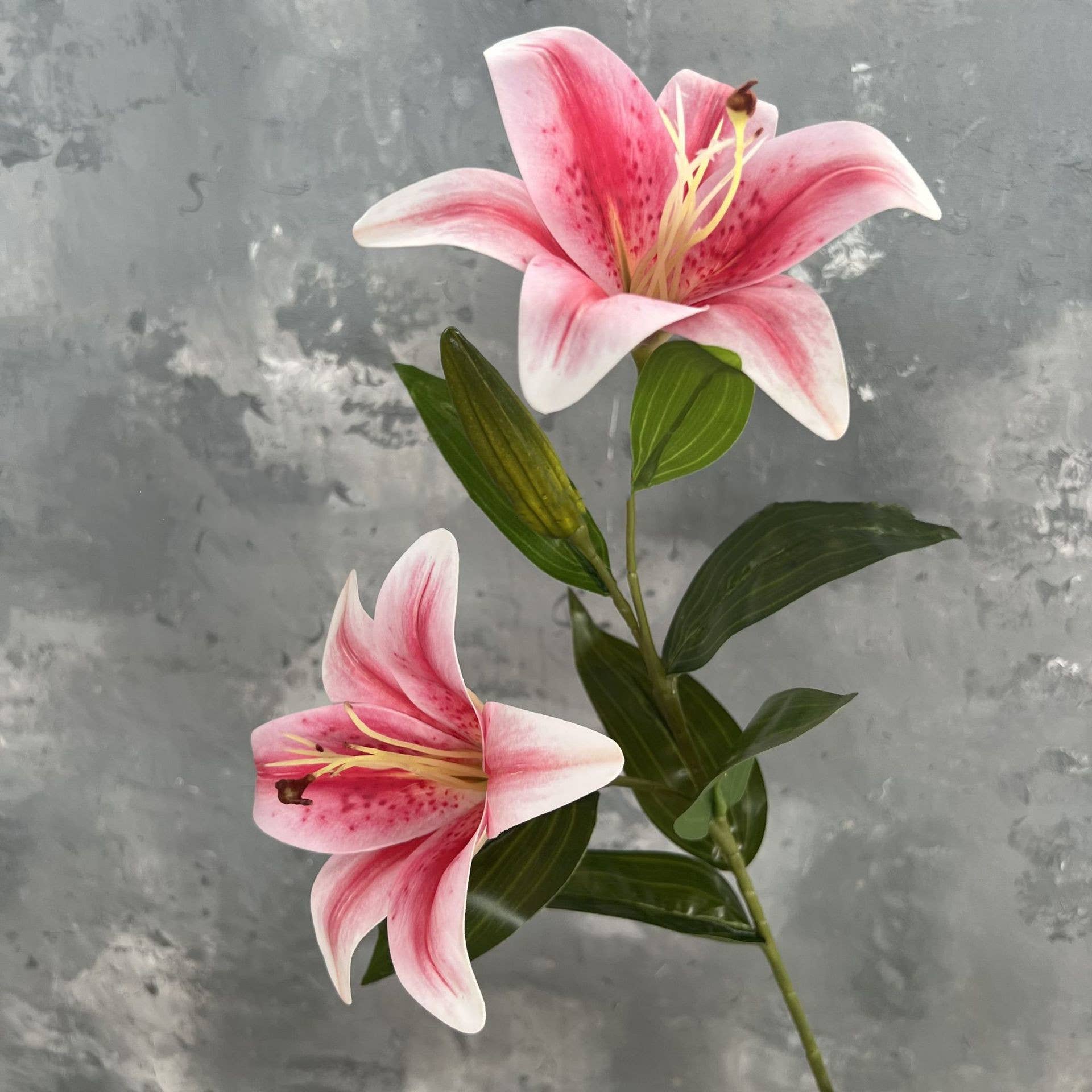 Sweet Home Deco – wholesale Konstgjorda blommor – 23'' (58,4 cm) konstgjord liljestjälk med höstliljor5