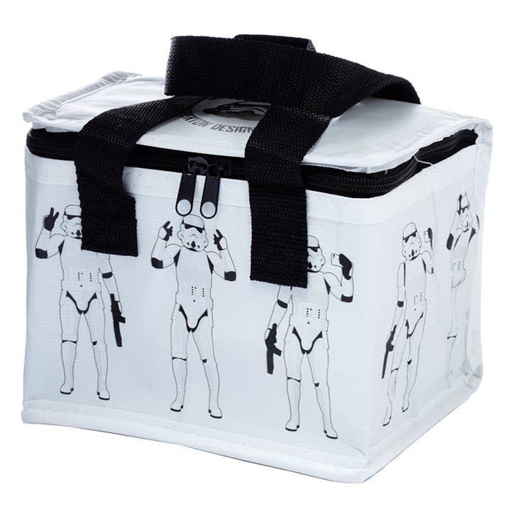 Puckator EU - Wholesale Cooler/Cooler Bag - RPET Cool Bag Lunch Bag - The Original Stormtrooper White