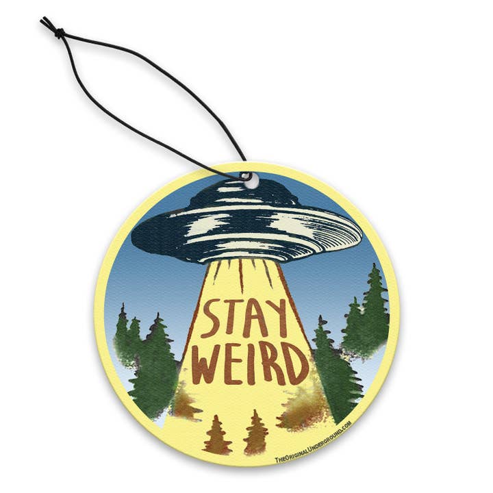 Stay Weird Air Freshener for wholesale by Shady Front